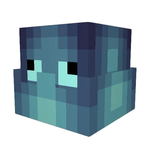 MrDraztick Minecraft avatar head, 3D render