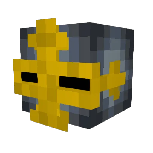 MrDucky07 Minecraft avatar head, 3D render