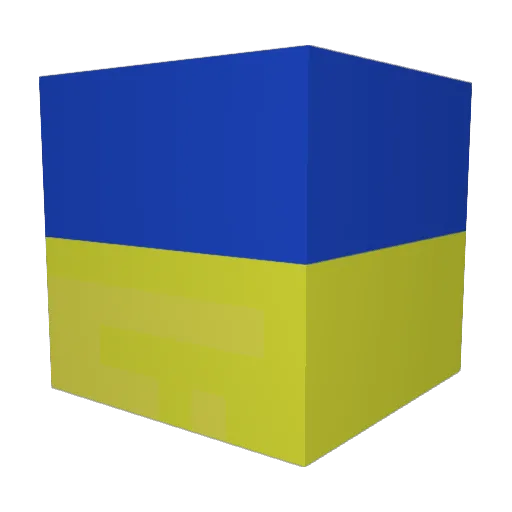 MrDumbo23 Minecraft avatar head, 3D render