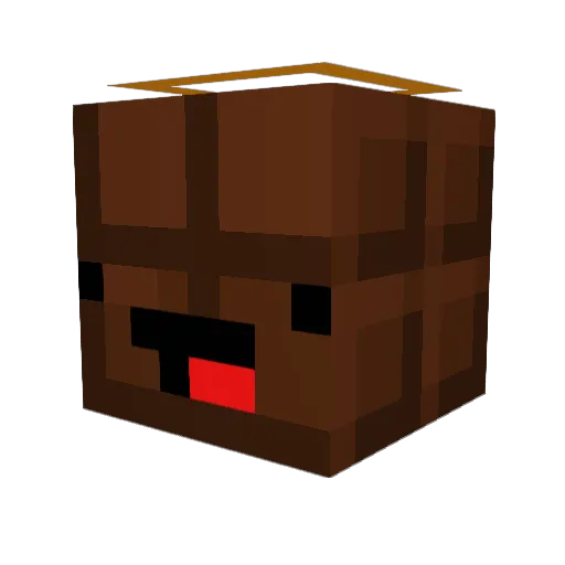 MrDuplo Minecraft avatar head, 3D render