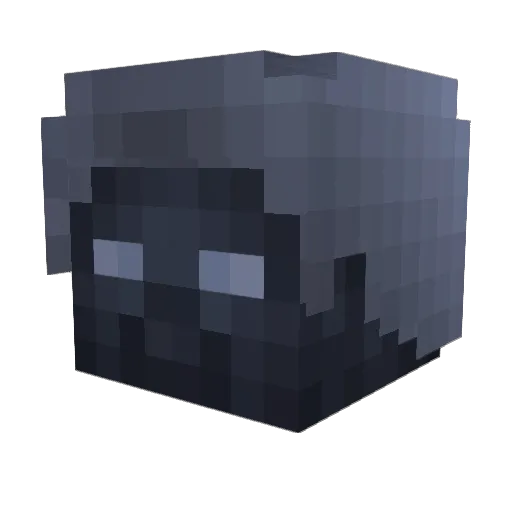 MrEUSGamer Minecraft avatar head, 3D render