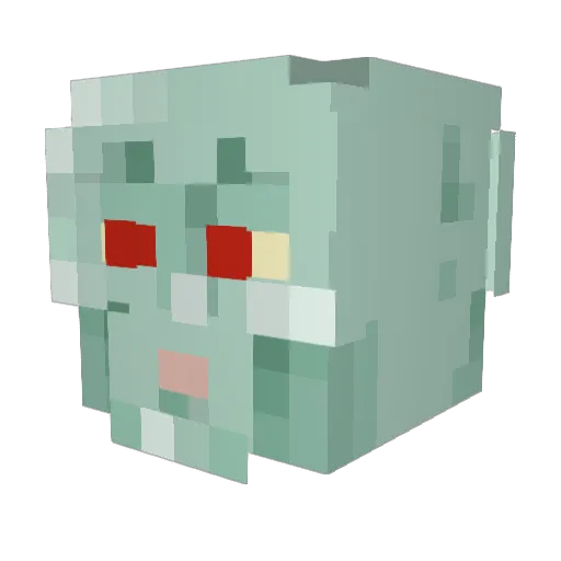 MrEastbridge Minecraft avatar head, 3D render