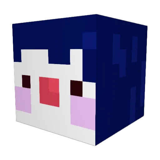 MrEeel Minecraft avatar head, 3D render