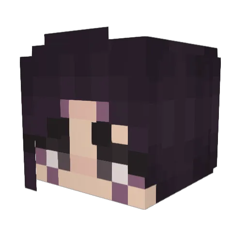 MrEggyBread Minecraft avatar head, 3D render