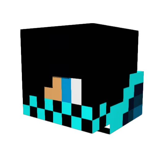 MrEletro Minecraft avatar head, 3D render