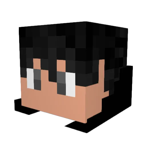 MrEpicPotato Minecraft avatar head, 3D render