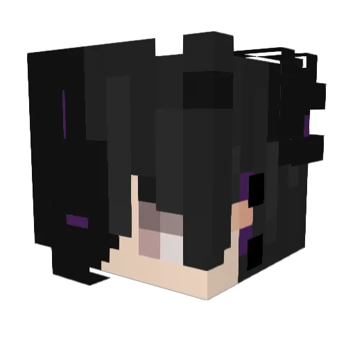 MrErrors Minecraft avatar head, 3D render