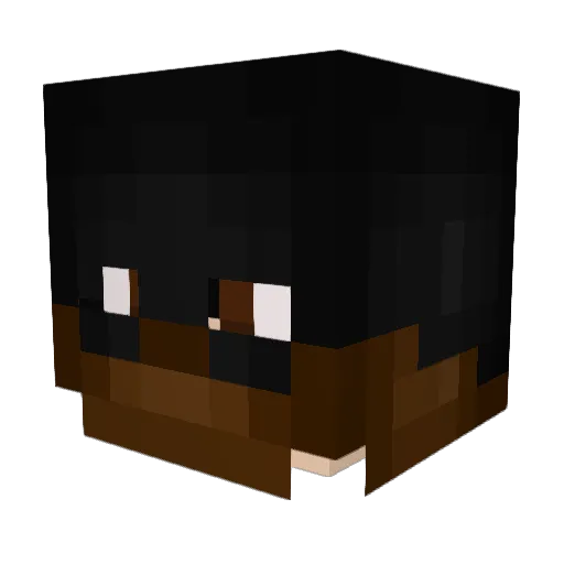 MrEthan6 Minecraft avatar head, 3D render