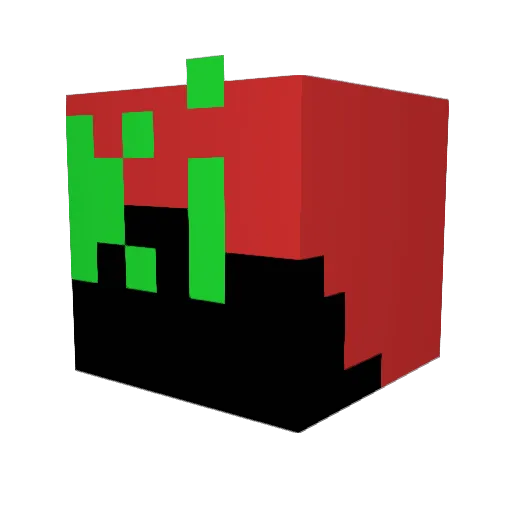 MrEthannn Minecraft avatar head, 3D render