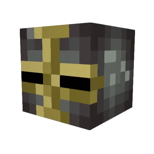 MrExxpendable Minecraft avatar head, 3D render