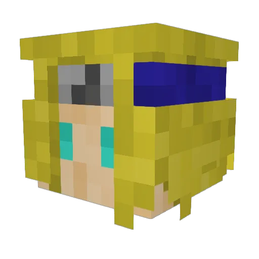 MrFamilyGuy Minecraft avatar head, 3D render