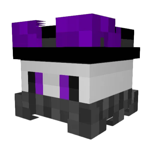 MrFantasma01 Minecraft avatar head, 3D render