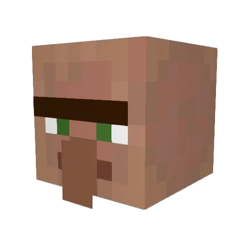 MrFizzy81 Minecraft avatar head, 3D render