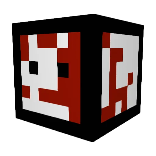 MrFlamingos Minecraft avatar head, 3D render