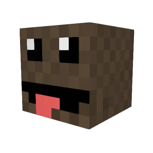 MrFlash0503 Minecraft avatar head, 3D render