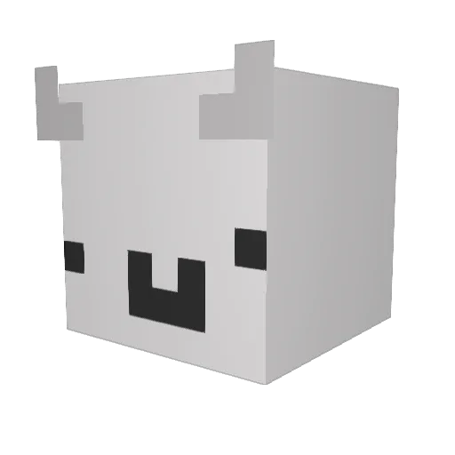 MrFlorgi Minecraft avatar head, 3D render
