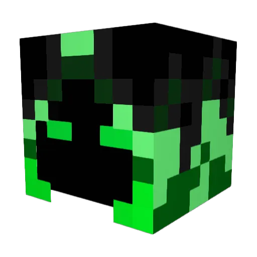 MrFloso Minecraft avatar head, 3D render