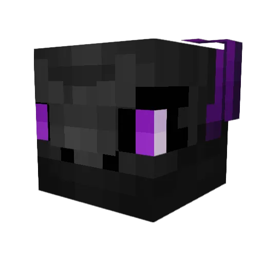 MrFlxme Minecraft avatar head, 3D render