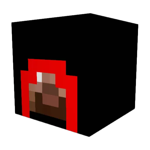 MrFox_29 Minecraft avatar head, 3D render