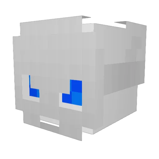 MrFred8 Minecraft avatar head, 3D render