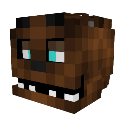 MrFreddy420 Minecraft avatar head, 3D render