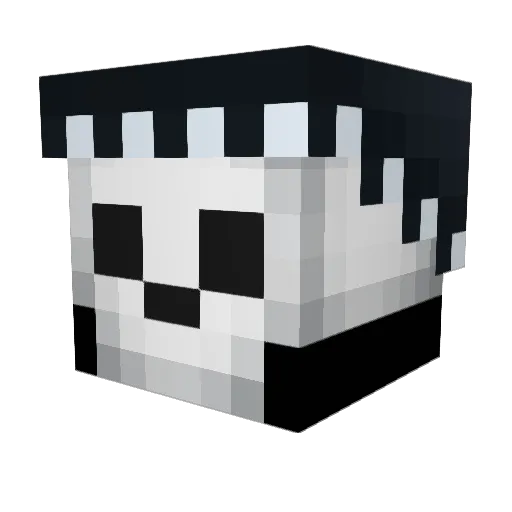 MrFrostBite0515 Minecraft avatar head, 3D render