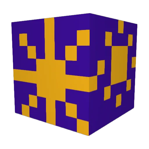 MrFrzz Minecraft avatar head, 3D render