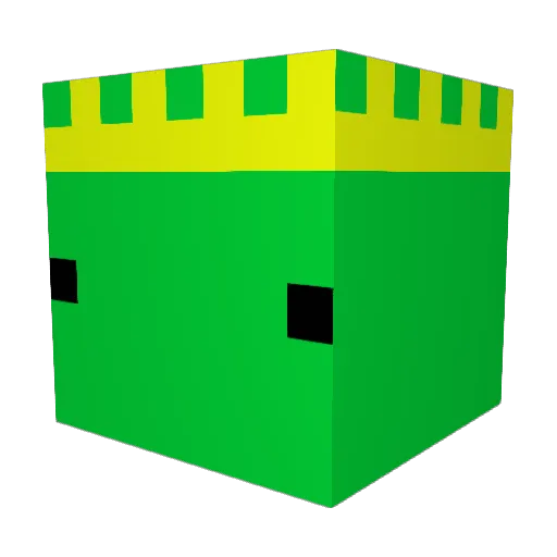 MrFumTine Minecraft avatar head, 3D render