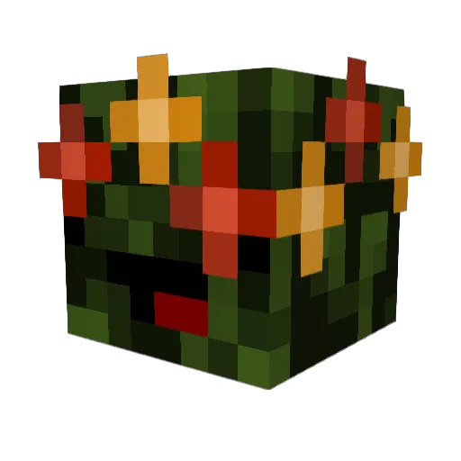 MrG0lda Minecraft avatar head, 3D render