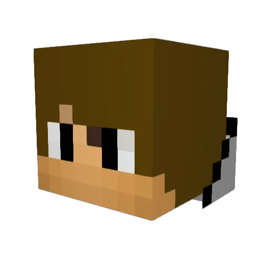 MrG4mer85 Minecraft avatar head, 3D render