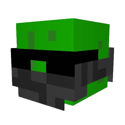 MrGabe02 Minecraft avatar head, 3D render