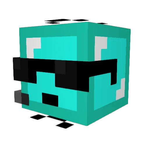 MrGamer1024 Minecraft avatar head, 3D render