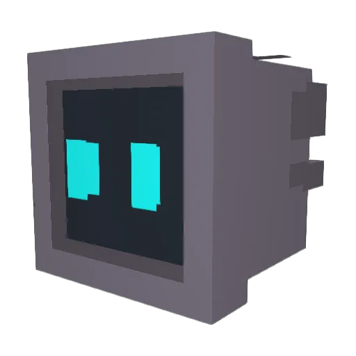 MrGamingplan Minecraft avatar head, 3D render