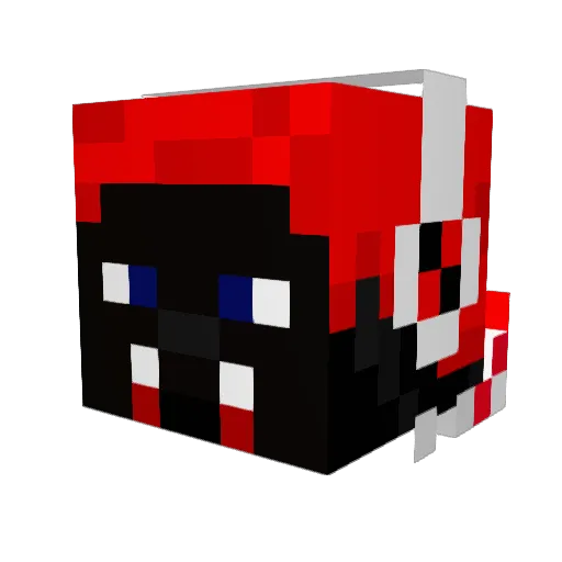 MrGap Minecraft avatar head, 3D render