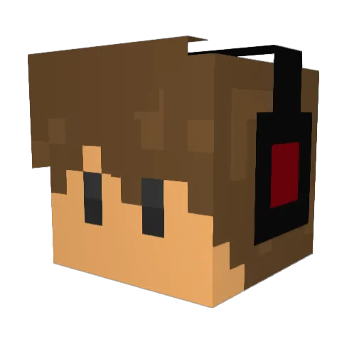 MrGatitoJP_YT Minecraft avatar head, 3D render