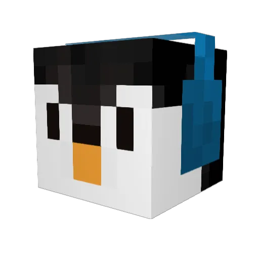 MrGeorgeXDD Minecraft avatar head, 3D render