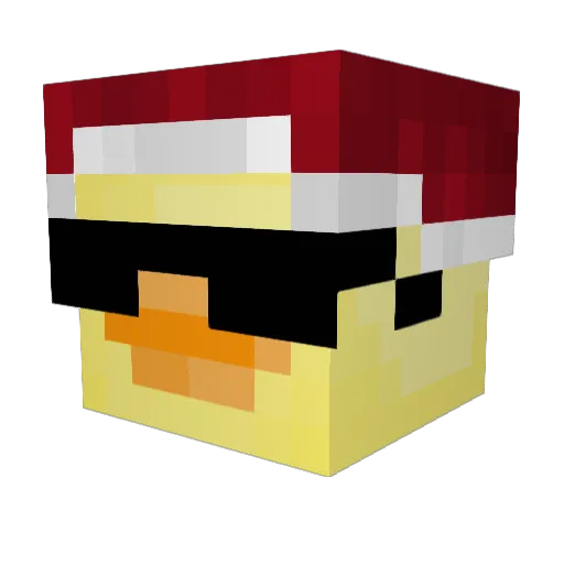 MrGiga1998 Minecraft avatar head, 3D render