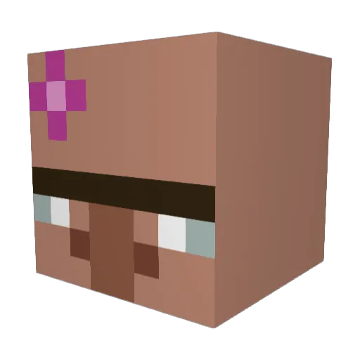 MrGinger69 Minecraft avatar head, 3D render