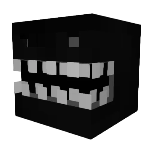 MrGloob Minecraft avatar head, 3D render
