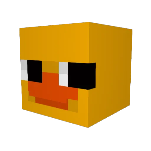 MrGoat12345678 Minecraft avatar head, 3D render