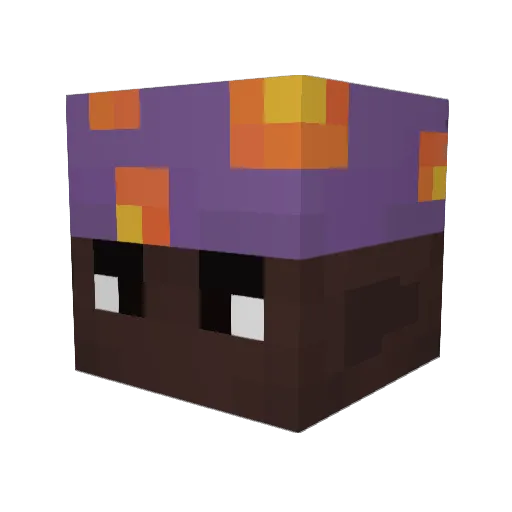 MrGodHands Minecraft avatar head, 3D render