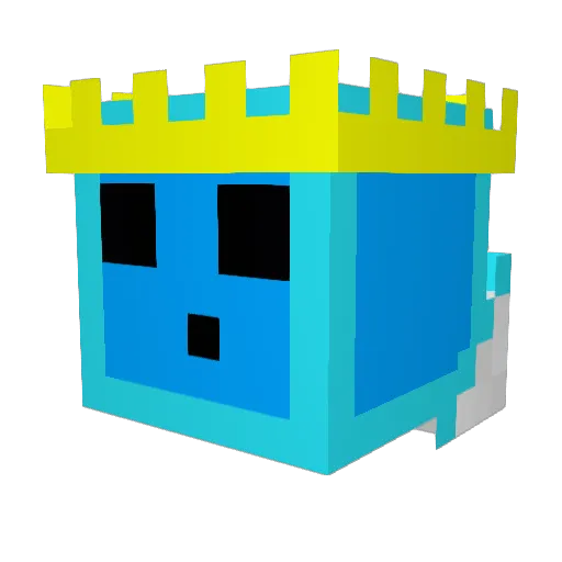 MrGomo1 Minecraft avatar head, 3D render