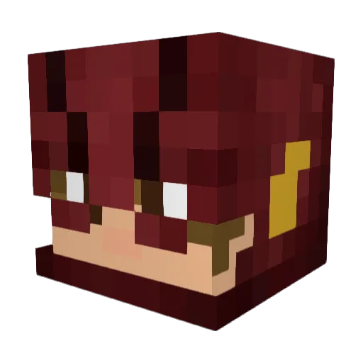 MrGoste930 Minecraft avatar head, 3D render
