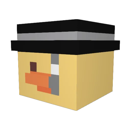MrGreenNoisy Minecraft avatar head, 3D render