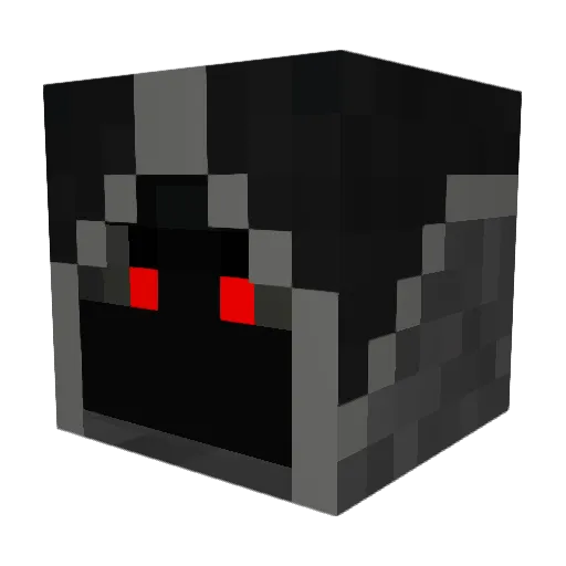 MrGrim1446 Minecraft avatar head, 3D render