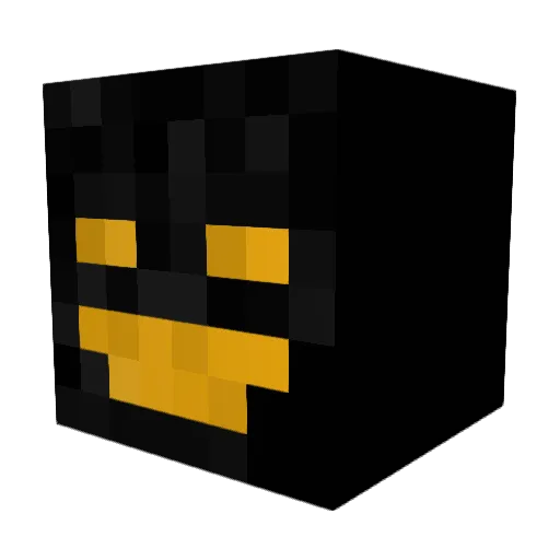 MrGrimFoxy Minecraft avatar head, 3D render