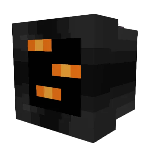 MrGrimmMC Minecraft avatar head, 3D render