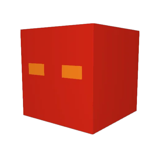 MrGrumpyGi11s Minecraft avatar head, 3D render