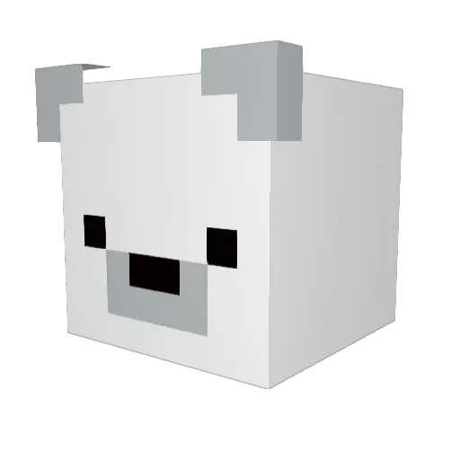 MrGuava Minecraft avatar head, 3D render