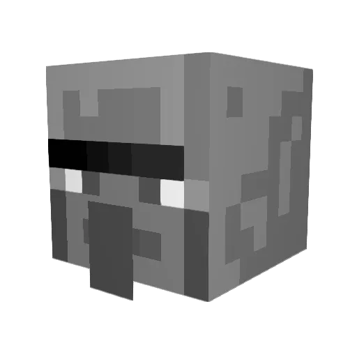 MrGuy8 Minecraft avatar head, 3D render